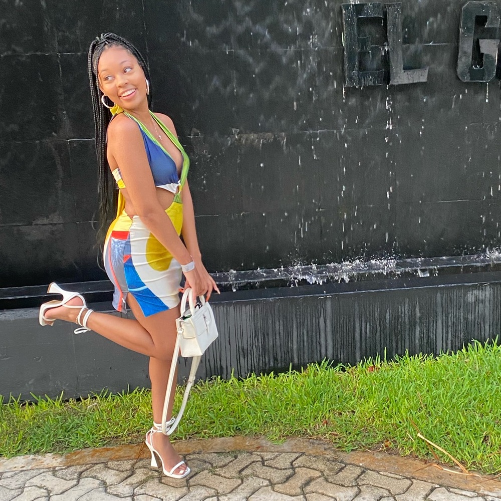 Farai London Gaia Multi Color Dress